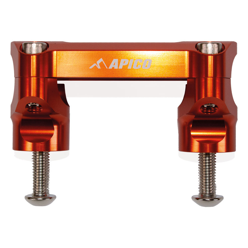 Apico Handlebar Mounts 28.6 KTM/HQV/GAS SX/SX-F/TC/FC125-450 2023, MC250F/450F 2023 FACTORY Orange