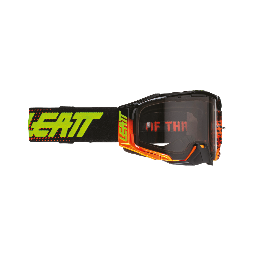 Leatt Velocity 6.5 Goggle NEON ORANGE - Light Grey Lens