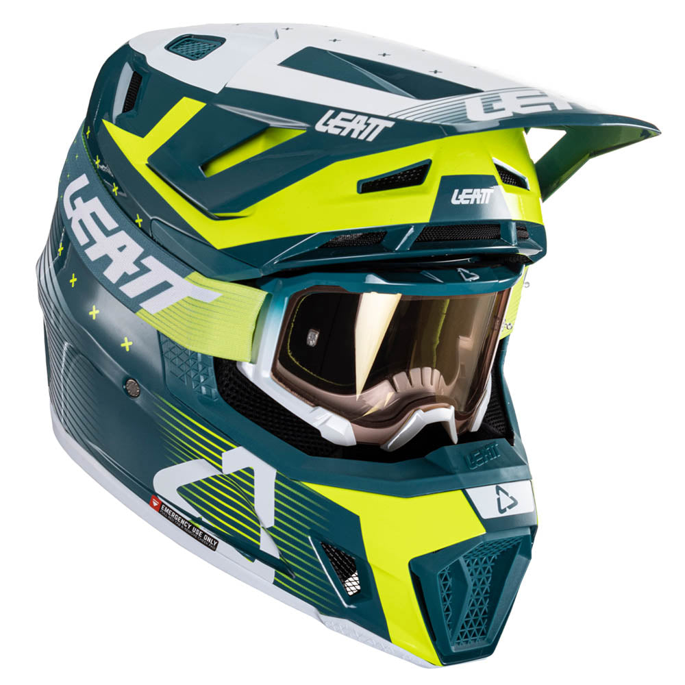 Leatt Moto 7.5 V24 MX Helmet Acid Fuel