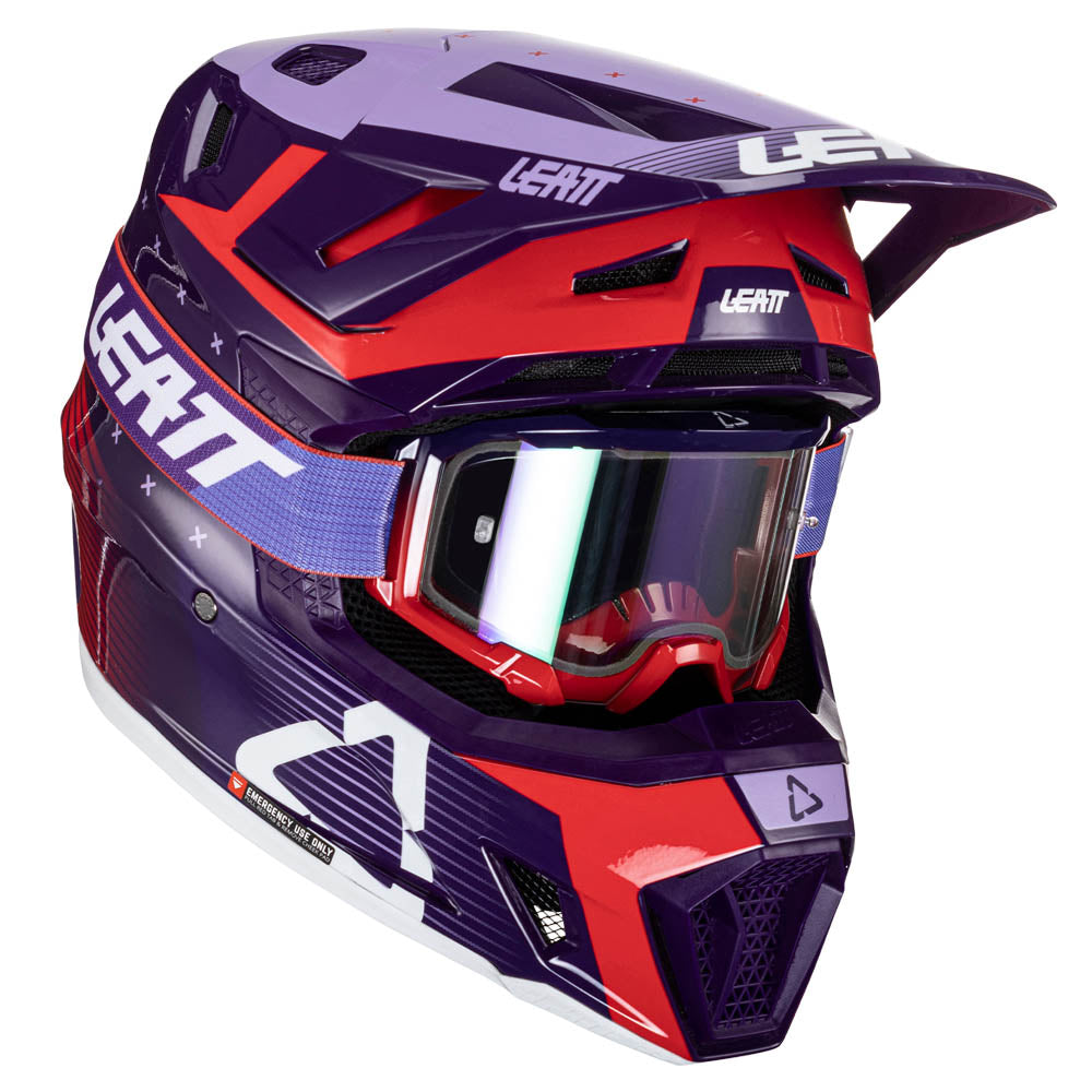 Leatt Moto 7.5 V24 MX Helmet Sun Down