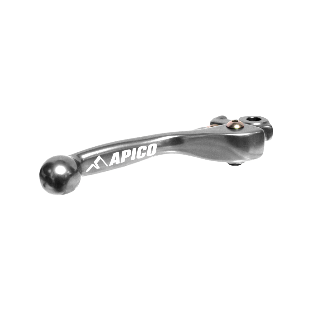 Apico Brake Lever Elite KAW/YAM YZ125/250/450F 08-23, YZ250F 07-23, KX250F 13-20, KX450F 13-18 Silver