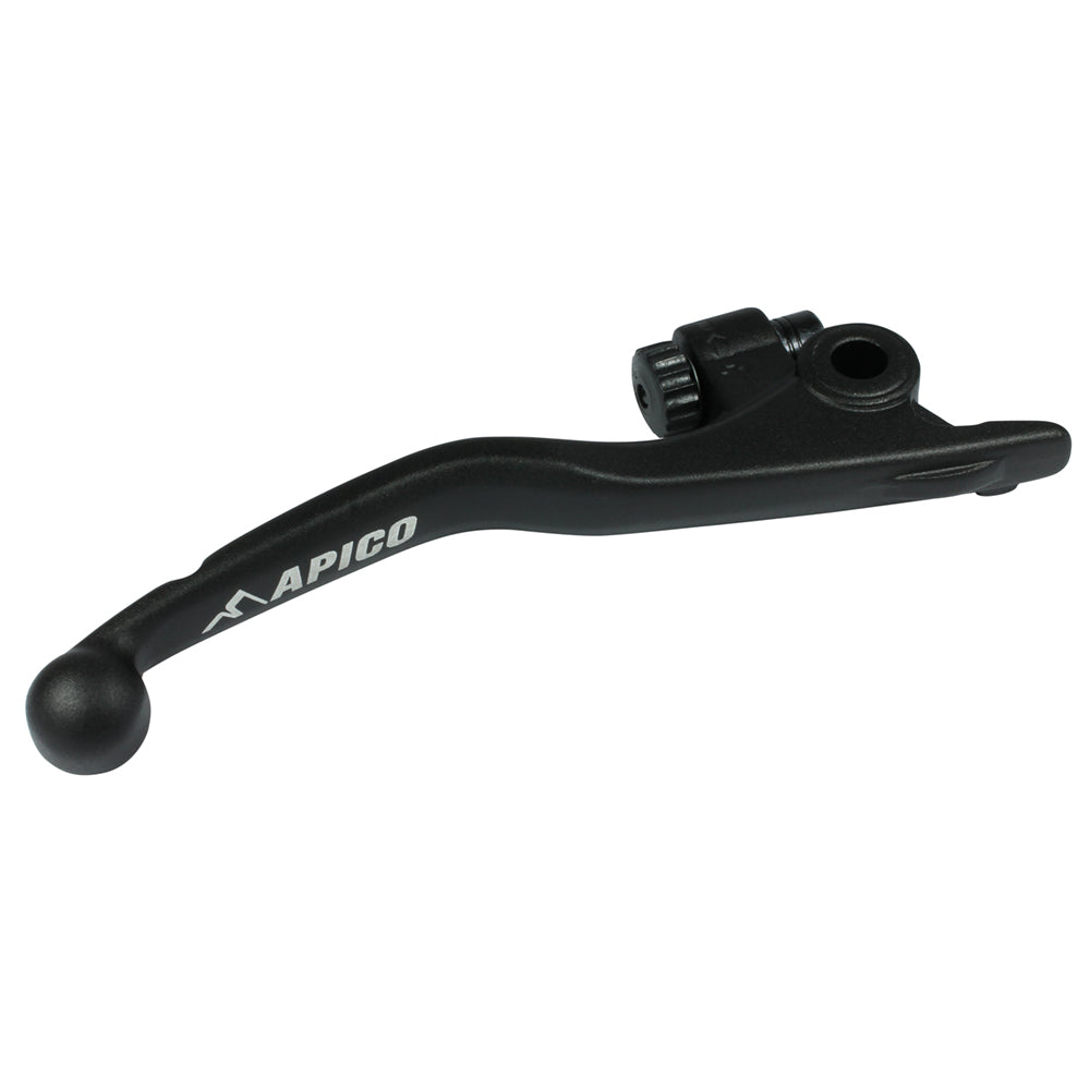 Apico Brake Lever Forged KTM/HQV/GAS SX/SX-F/TC/FC/MC-F/EX-F 14-23, SHER SE-R/F 15-23, TM 19-23 BK (Brembo) Black