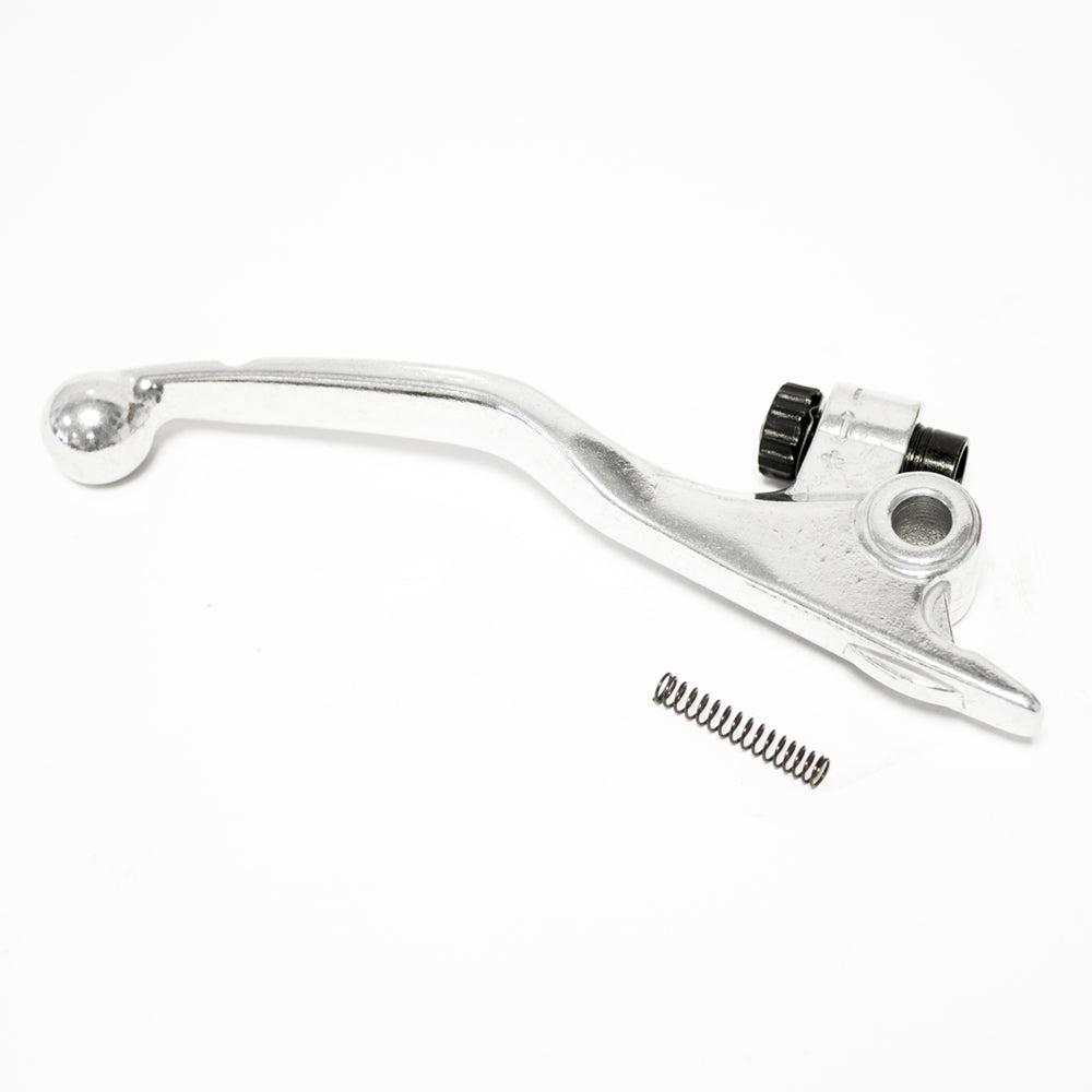 Apico Brake Lever Forged KTM/HQV/GAS SX/SX-F/TC/FC/MC-F/EX-F 14-23, SHER SE-R/F 15-23, TM 19-23 Silver (Brembo) Silver