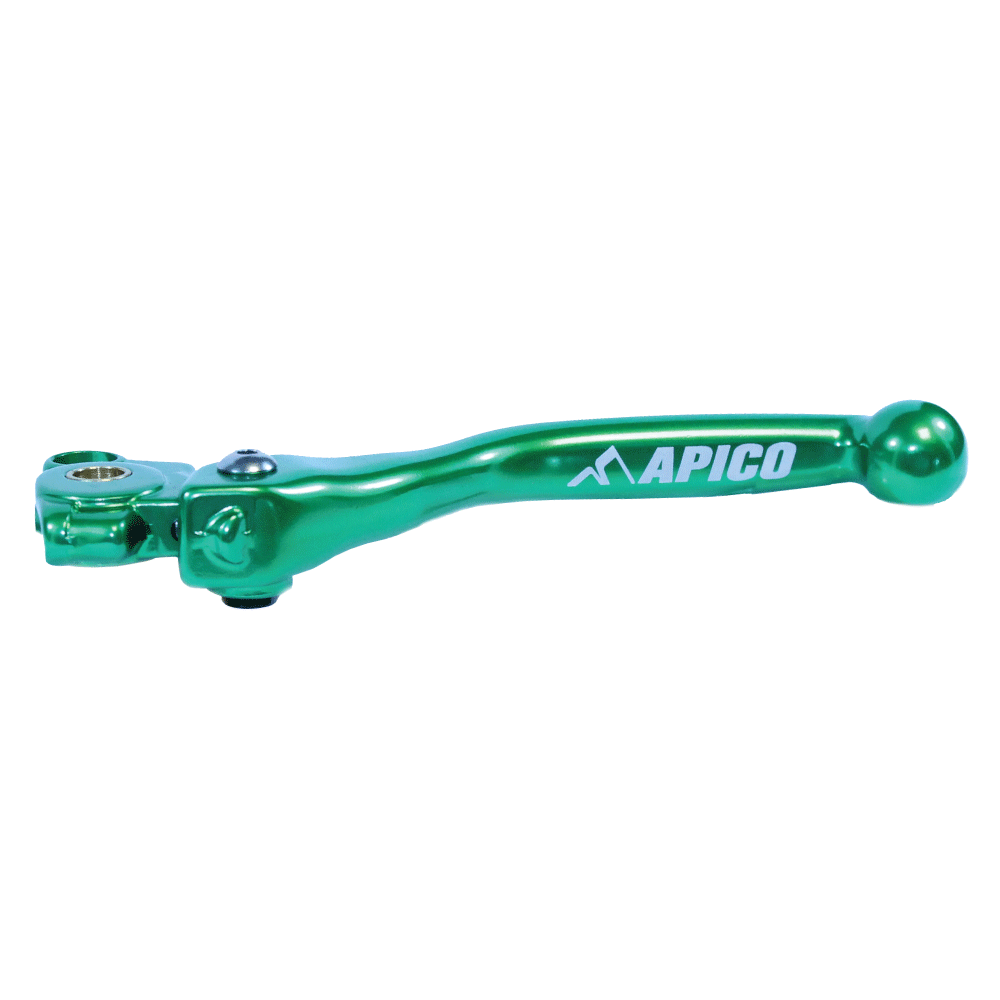 Apico Clutch Lever Elite KAWASAKI KX250F 21-23, KX450F 19-23, KX250XC/450XC 21-23 Green