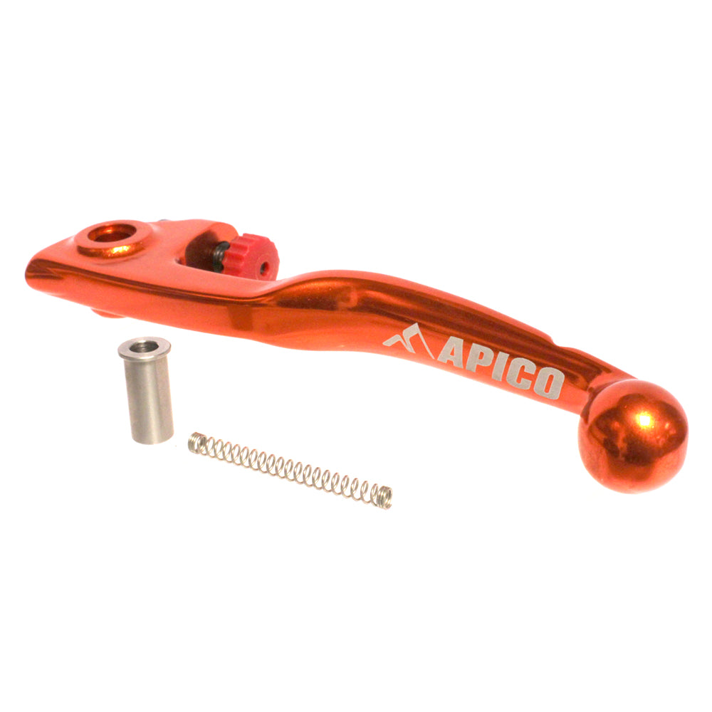Apico Clutch Lever Elite KTM 06-23, HUS/HQV 09-16+23, GAS MC/EX-F 21-23, TM/SHE/BET RR>23 Brembo Orange