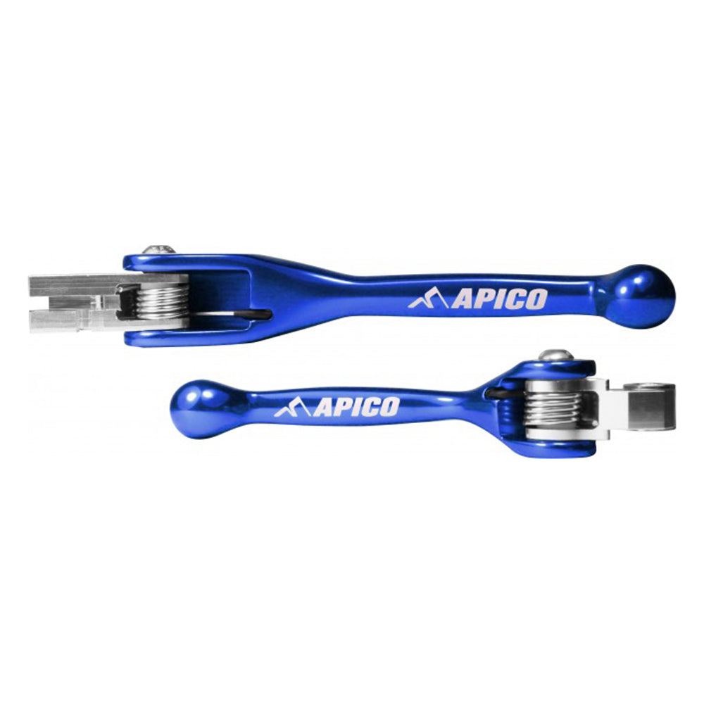Apico Flexi Levers KTM/HQV/GAS/SHER/TM SX/SX-F/EXC/EXC-F 250-500 14-23, SX125-150 16-23 Blue
