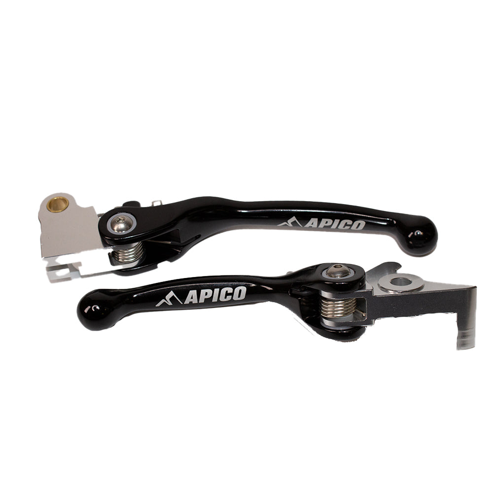 Apico Flexi Levers HONDA CRF250L/RL 13-21, CRF300L/RL 21-23 Black