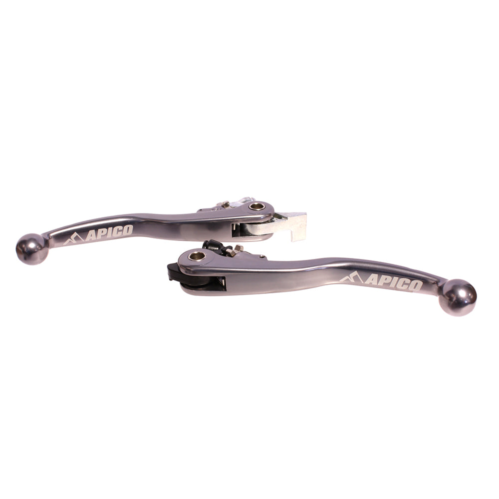 Apico Flexi Levers HUSKY TC/FC125-450 2018, TE/FE/TX/FX125-501 18-21 (Magura) Titanium