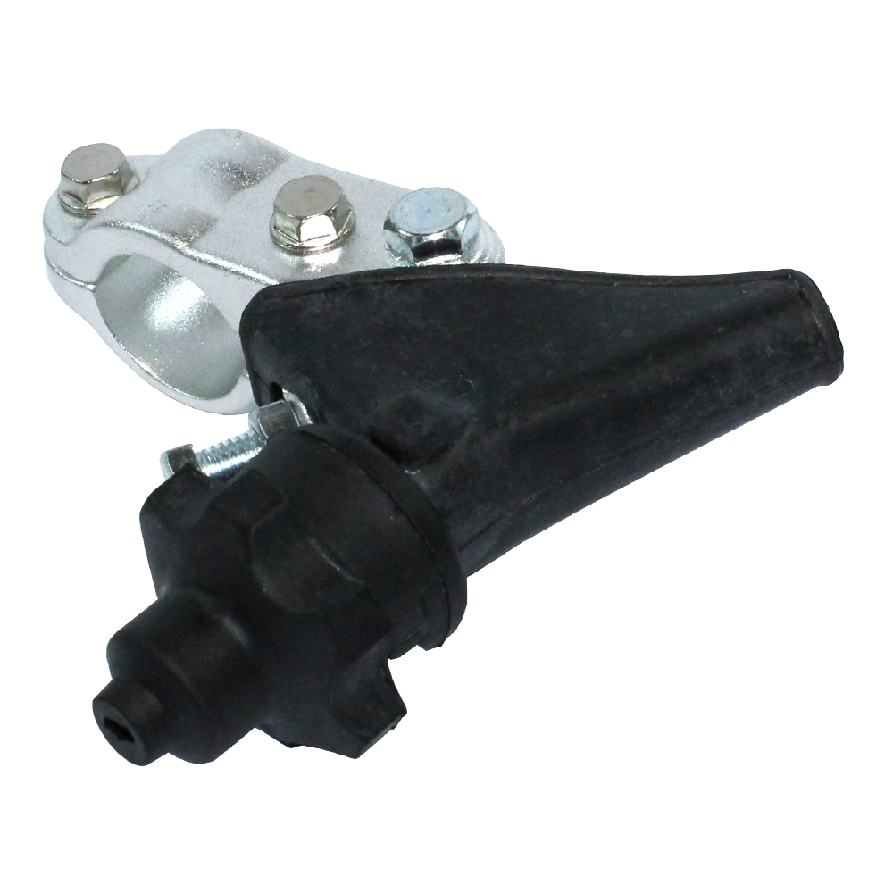 Apico Clutch Lever Holder Forged ADJ W/COV HONDA CR125/250 04-07,CRF250R 10-17/450R 09-17, CRF250R/RX 22-23 Silver