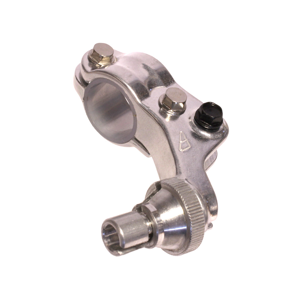 Apico Clutch Lever Holder Forged KAW/YAM KX250F/450F>20,YZ125/250 00-14, YZ/WR250F/426F 00-02 Silver