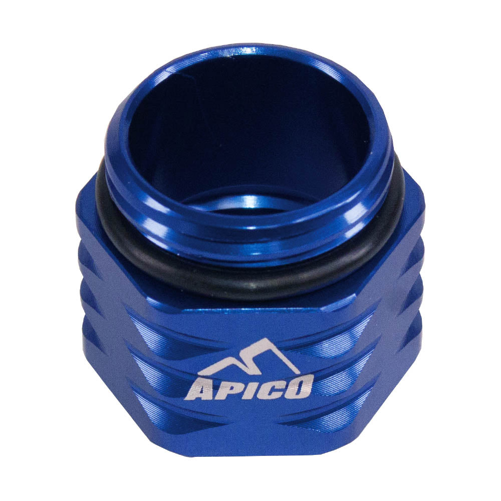 Apico Brake Cooling Extension Rear HUSKY TC/FC125-450 2018, TE/TX/FE/FX125-501 18-21 (Magura) Blue