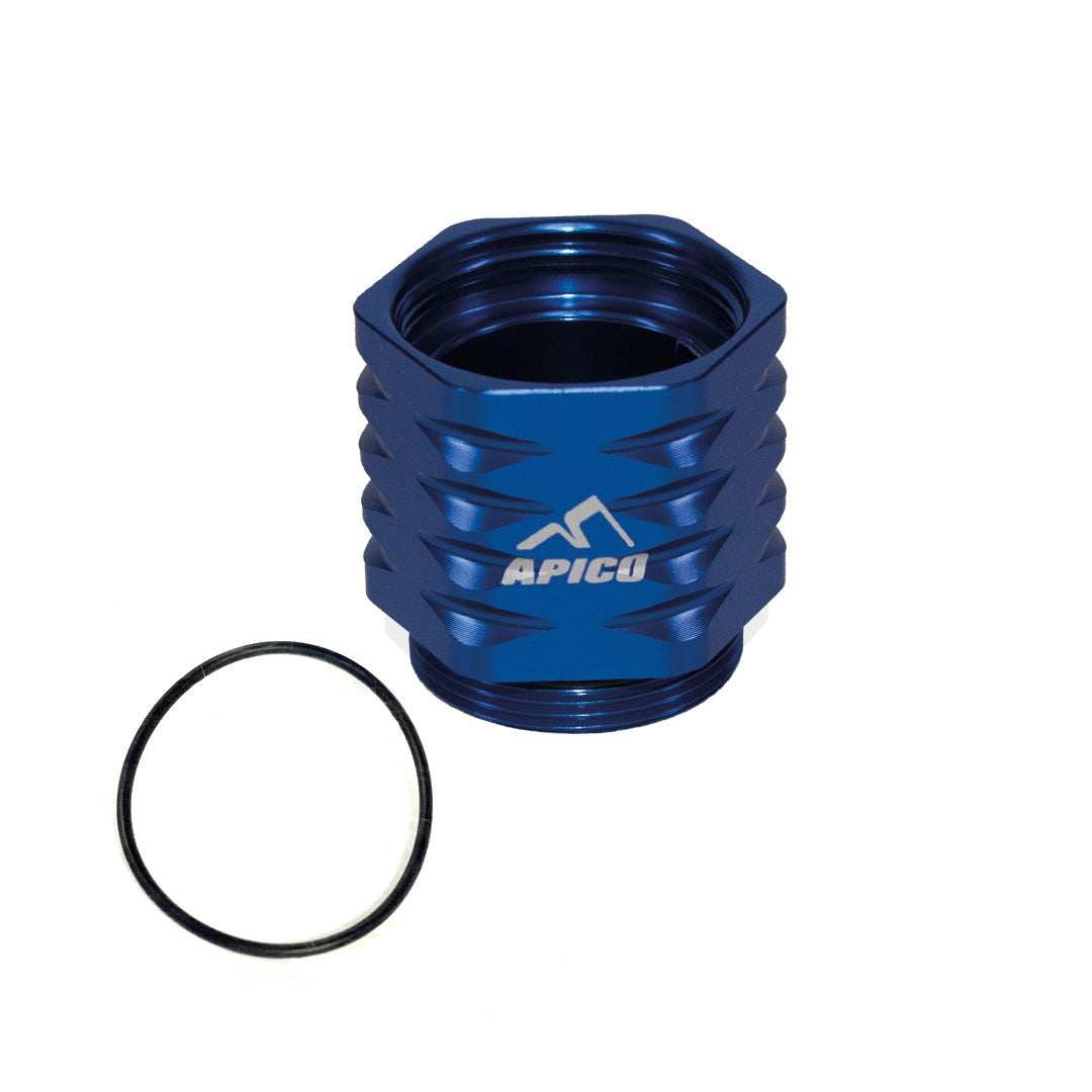 Apico Brake Cooling Extension Rear GAS/HQV EC/EC-F250-350 21-23, TE/FE150-501 22-23 (Braktec) Blue