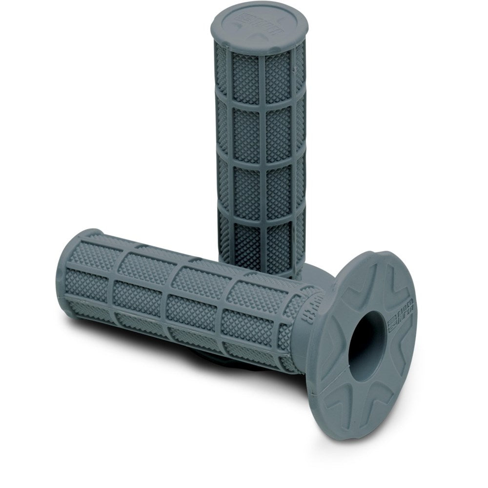 Pro Taper Grips MX Single Density MEDIUM Full Waffle Grey