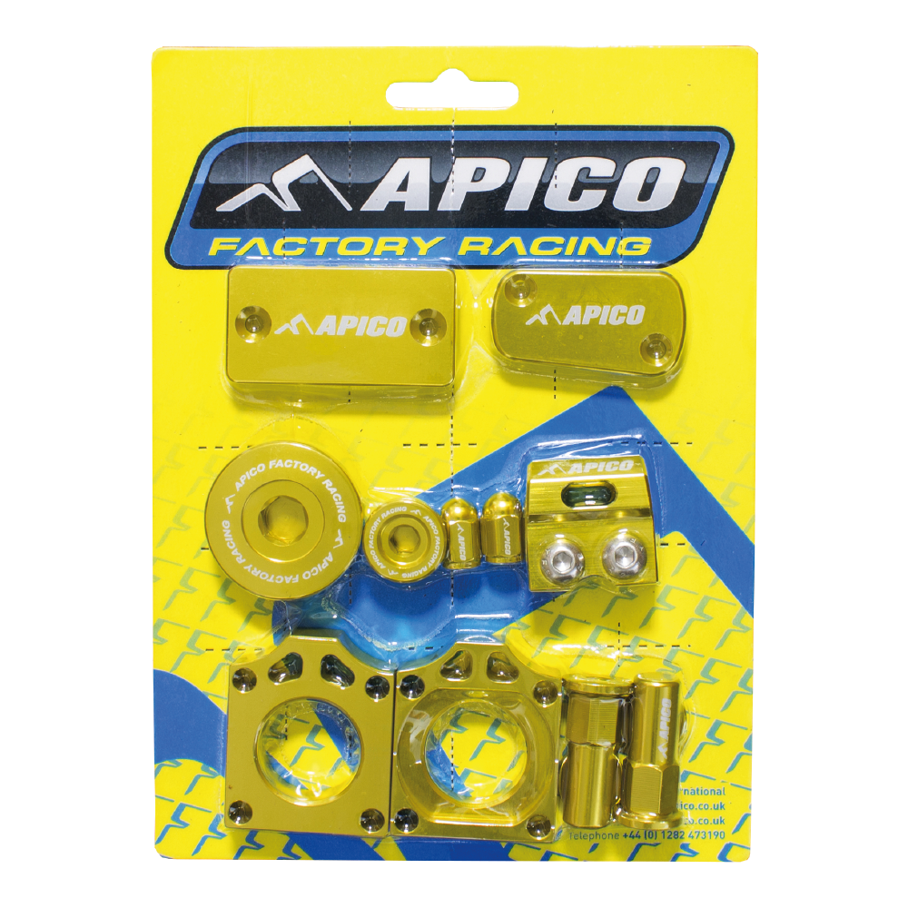 Apico Factory Bling Pack Pack SUZUKI RM-Z250 07-23, RM-Z450 05-23 Gold