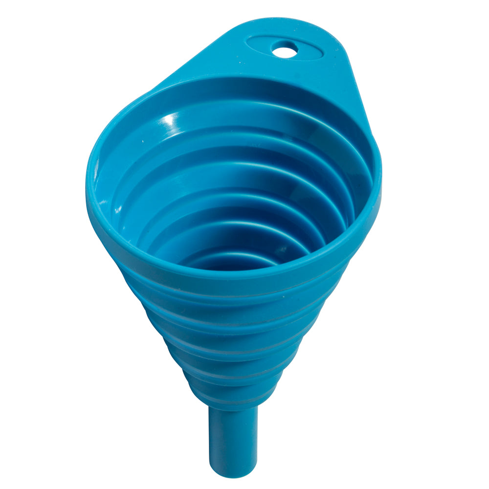 Apico Silicone Oil Funnel Collapsible 16mm Spout Blue