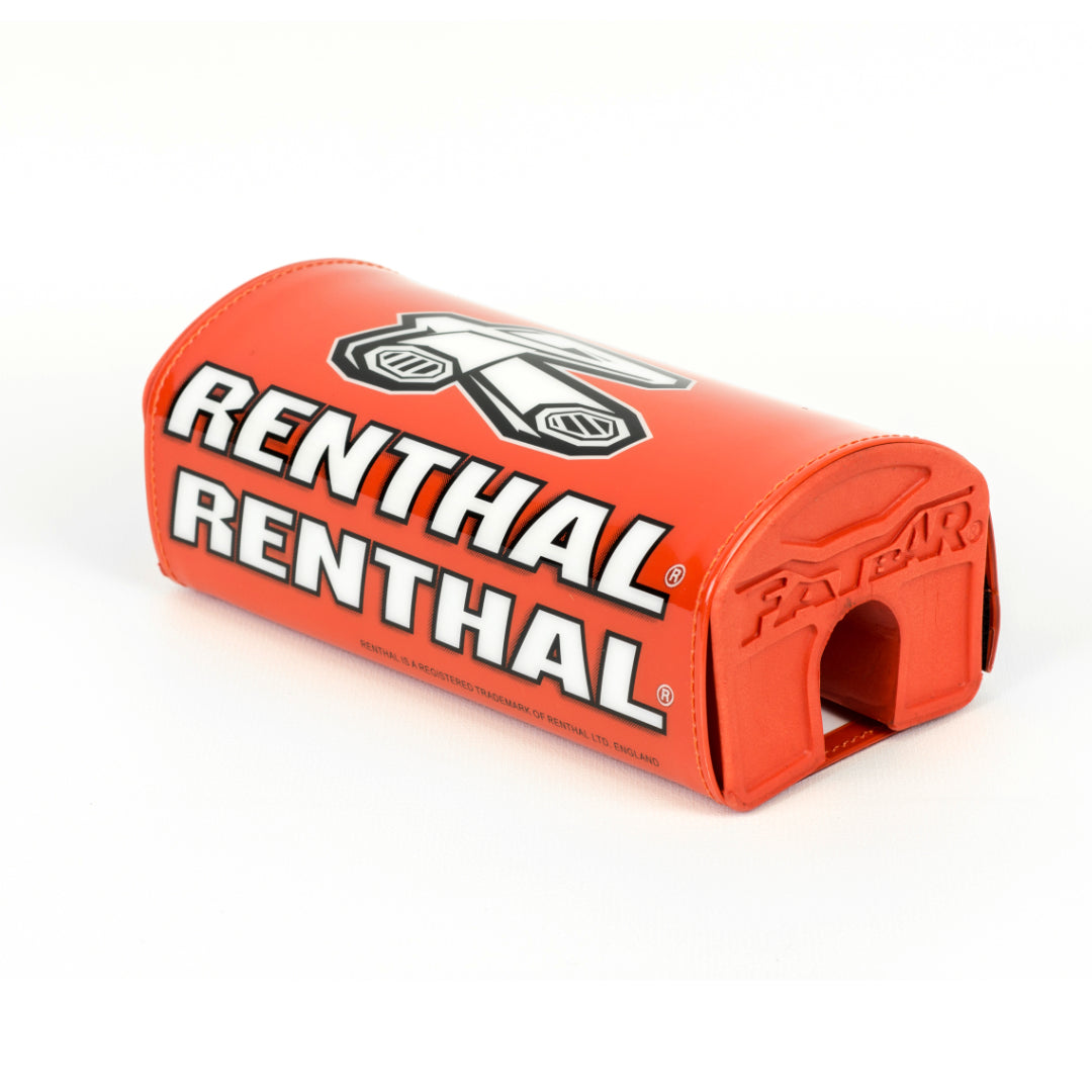 Renthal Fatbar Bar Pad Coloured Foam Orange/White