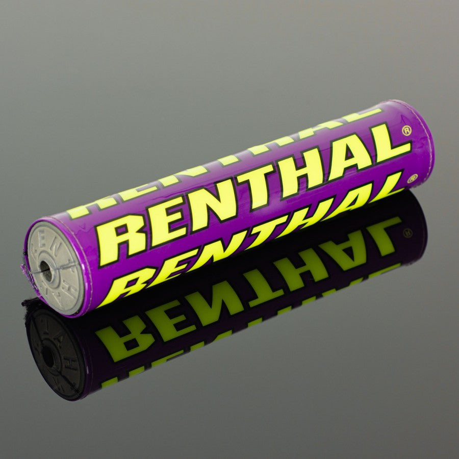 Renthal SX Bar Pad 10" Retro Purple/Yellow
