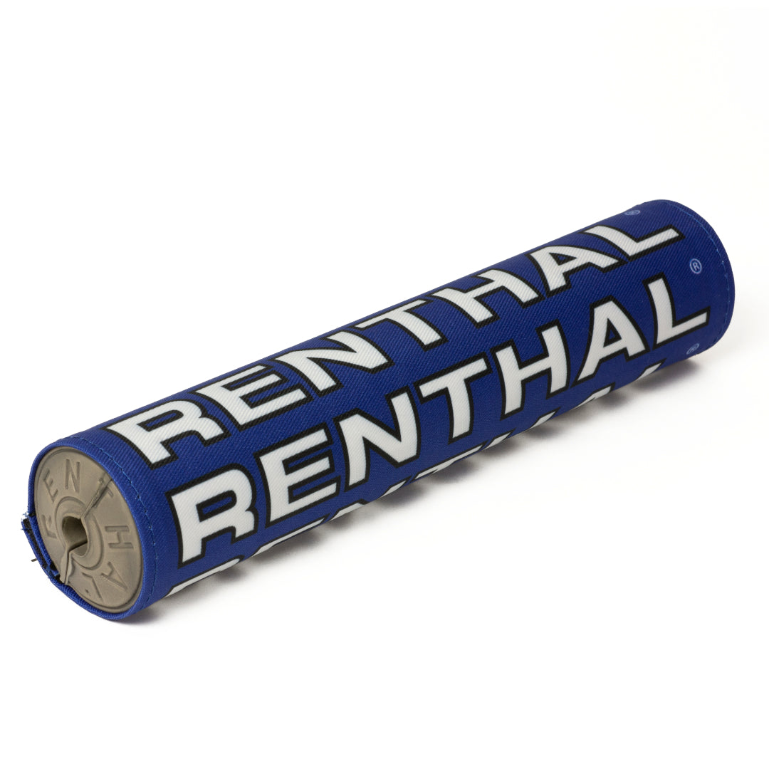Renthal Vintage Cloth SX Bar Pad - Blue/Black/White