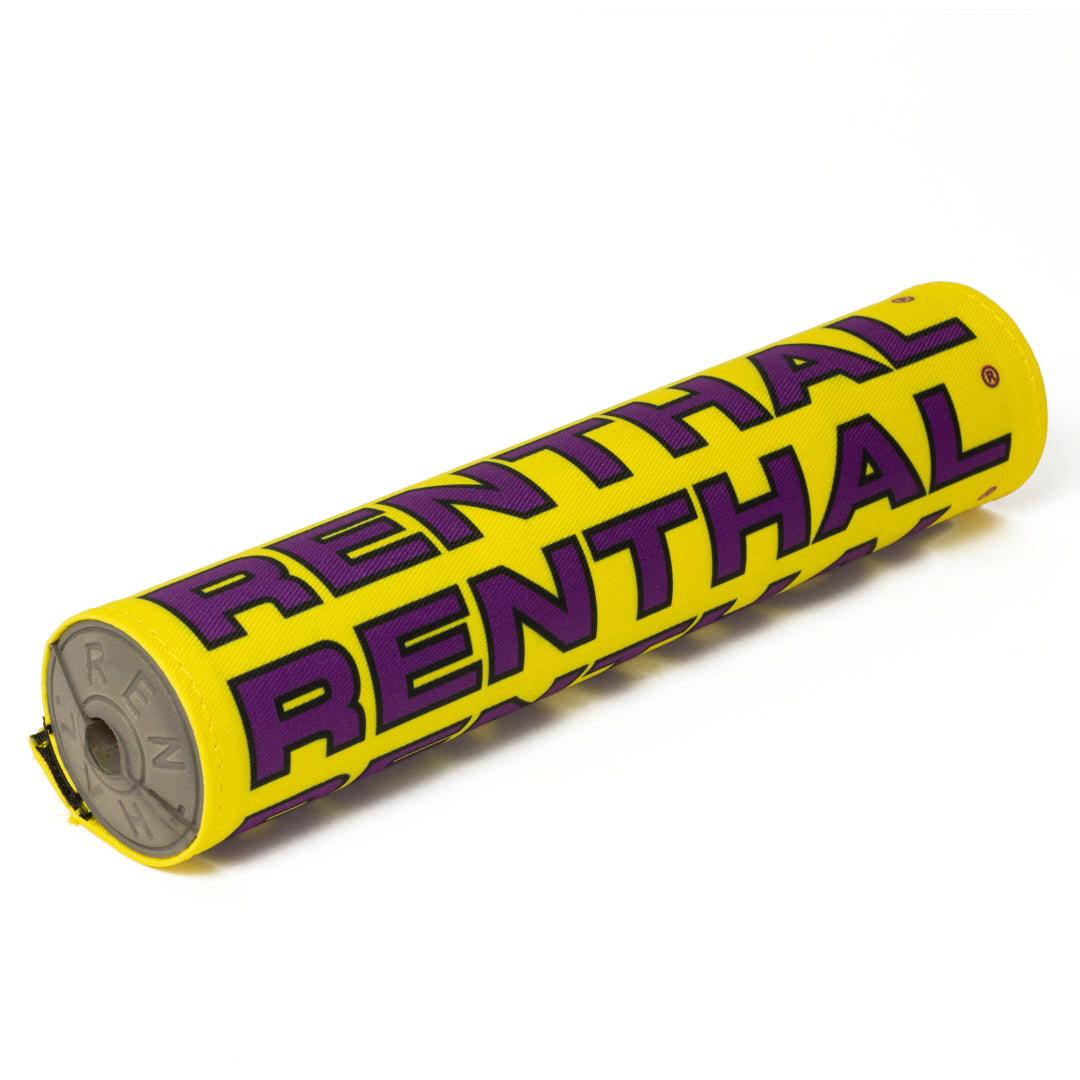 Renthal Vintage Cloth SX Bar Pad - Yellow/Black/Purple