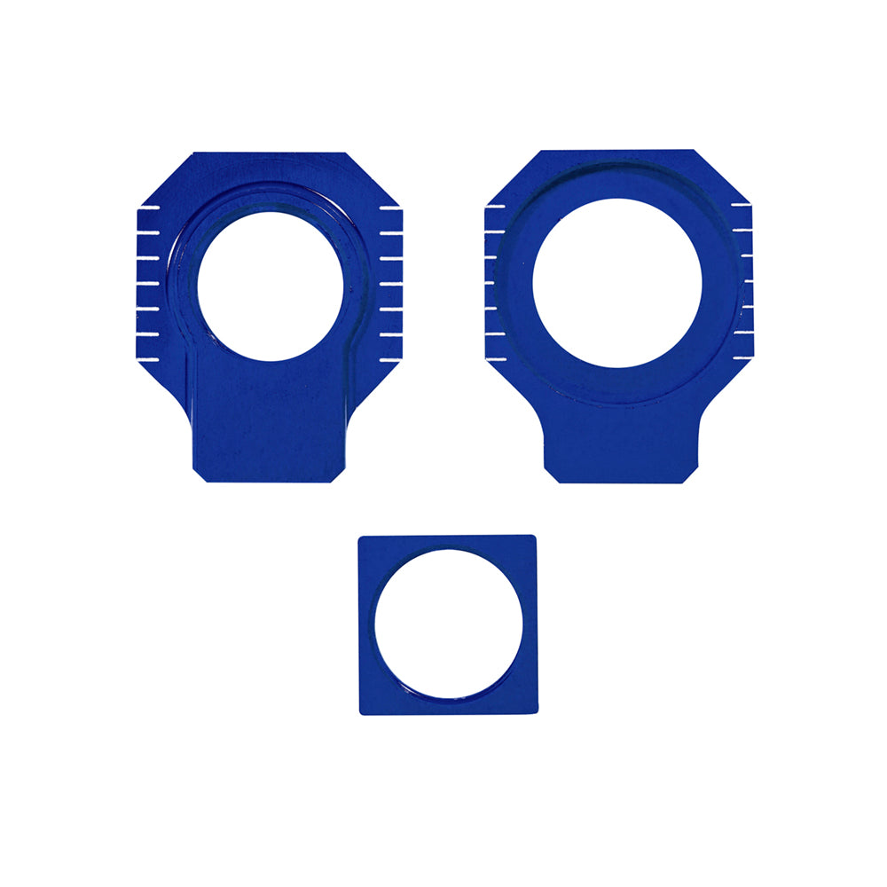 Apico Rear Axle Block KTM/HQV/GAS SX/SX-F125-450 13-22, TC125-FC250-450 16-22, MC/MC-F/EX-F 21-23 Blue