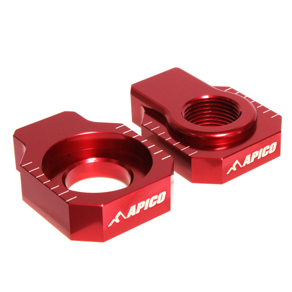 Apico Rear Axle Block BETA RR 2T 125-300 13-23, 4T 250-525 05-23 Red