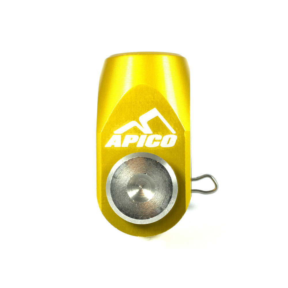 Apico Brake Clevis YAM/SUZ YZ125-250 03-23, YZF/WRF250-450 03-23, RM-Z250 07-23, RM-Z450 05-23 Gold