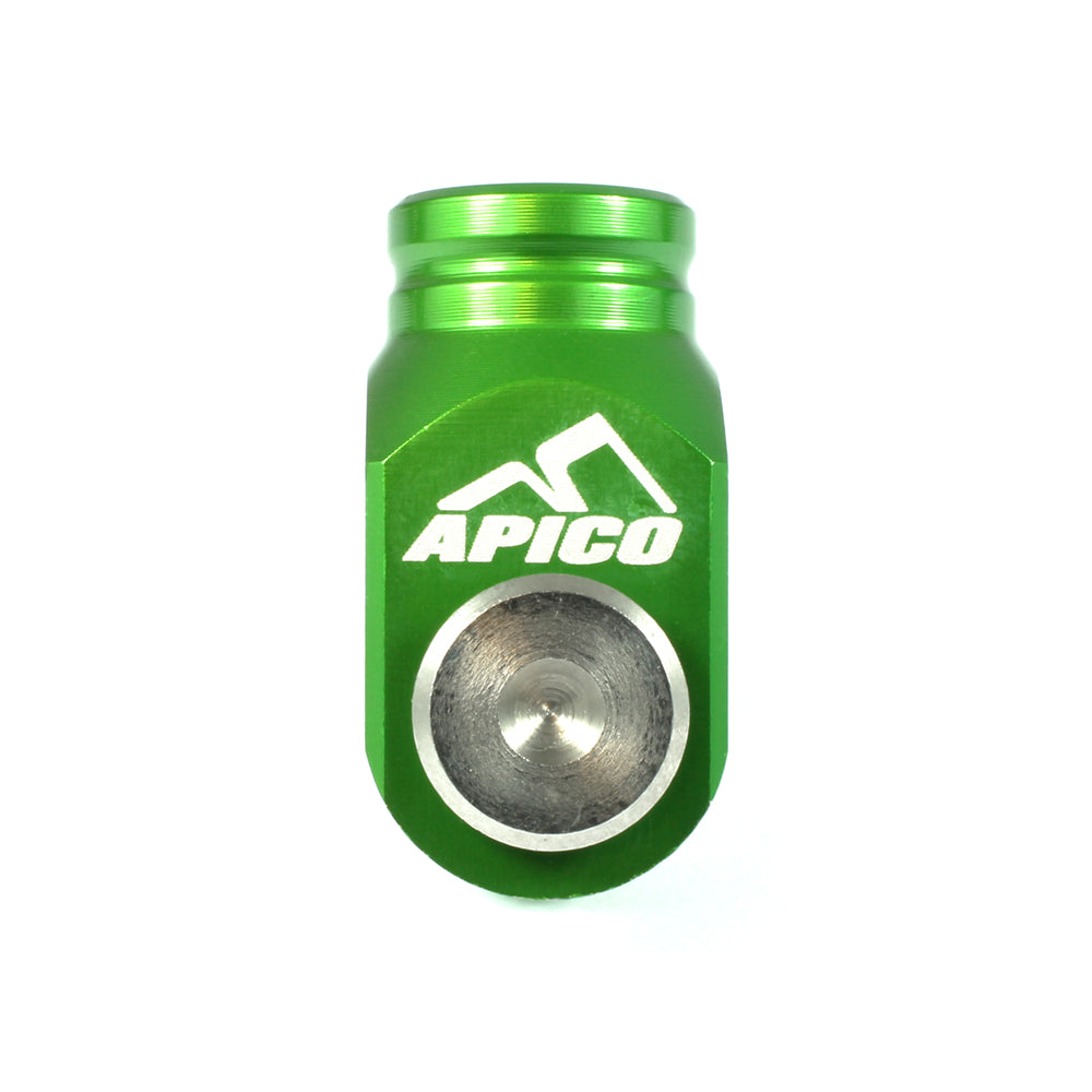 Apico Brake Clevis BETA/KAW/SUZ 125RR-525RR >23, KX65 03-23, KX250 05-08, KX250F-450F 04-23 Green