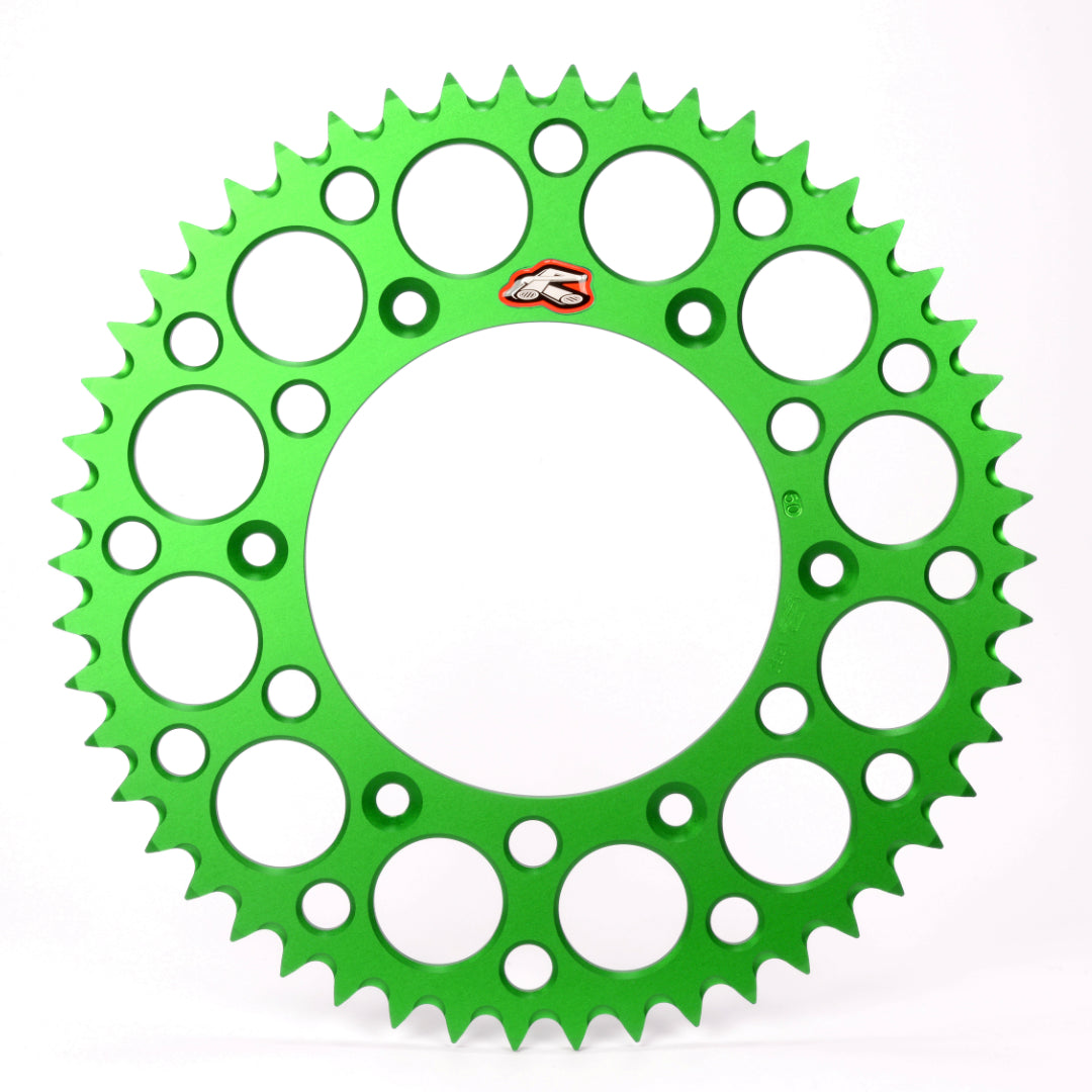 Renthal Rear Sprocket Kawasaki KX/KXF Green