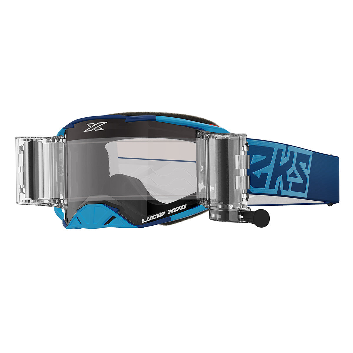 EKS Brand Lucid 22 Motocross Roll Off Goggle with Clear Lens