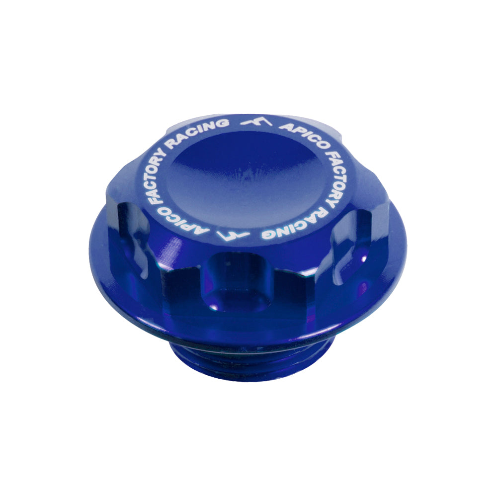 Apico Steering Stem Nut KTM 125-530 01-23, HUSA 09-14, HUSKY 14-23, BETA RR 10-23, GAS GAS 21-23 Blue