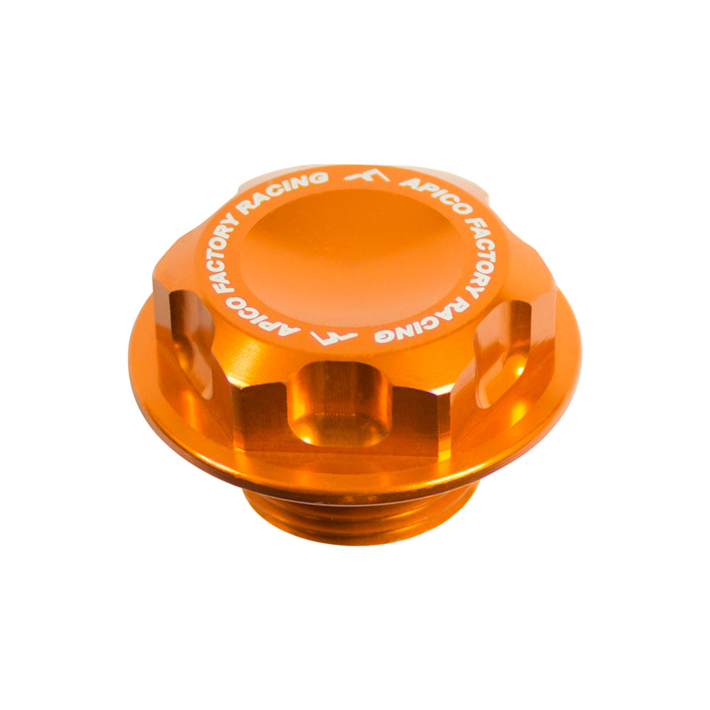 Apico Steering Stem Nut KTM 125-530 01-23, HUSA 09-14, HUSKY 14-23, BETA RR 10-23, GAS GAS 21-23 Orange