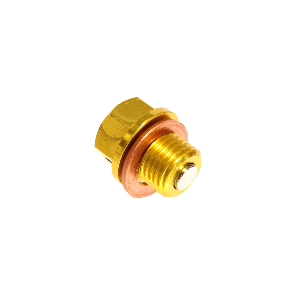 Apico Magnetic Sump Bolt SUZUKI RM125-250 01-08, RM-Z250 07-12 Yellow