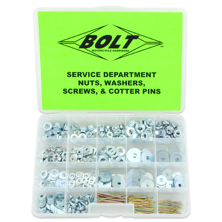 Bolt Assortment Box Nut, Washer, Screws and Cotter Pin