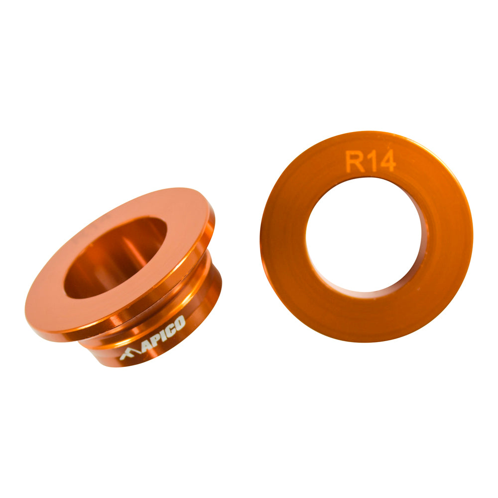 Apico Wheel Spacer Rear KTM SX/SX-F 125-450 13-22 Orange