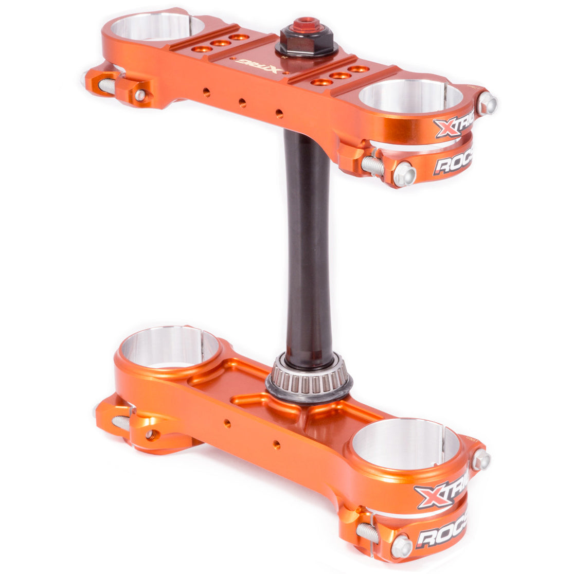 Xtrig Rocs Pro Triple Clamps Orange KTM SX/SXF 13-22 Husq TC/FC 14-22 Gas Gas MC 21-22 (OS 20-22mm)