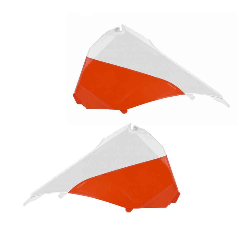 Polisport Air Filter Box Cover KTM EXC/EXC-F 125-500 14-16 Orange/White