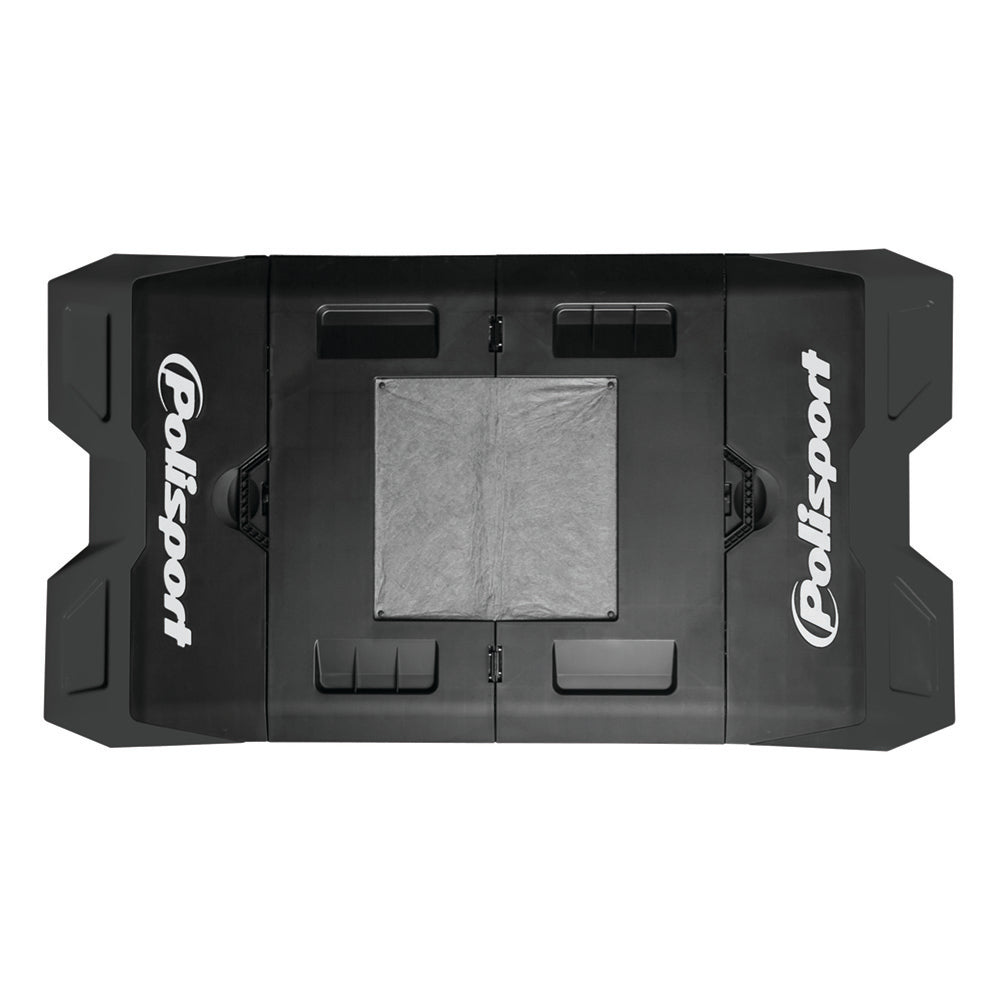 Polisport Moto Pad Bike Mat Foldable Black/Black