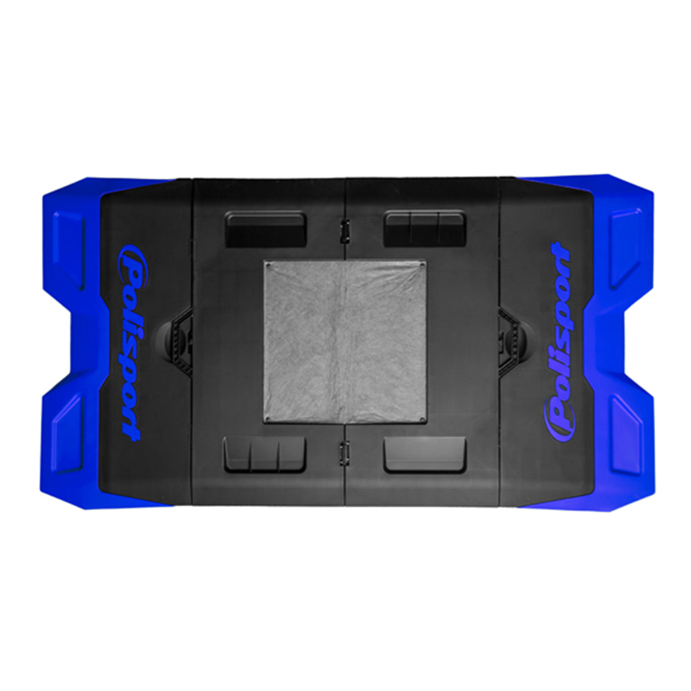 Polisport Moto Pad Bike Mat Foldable Black/Blue