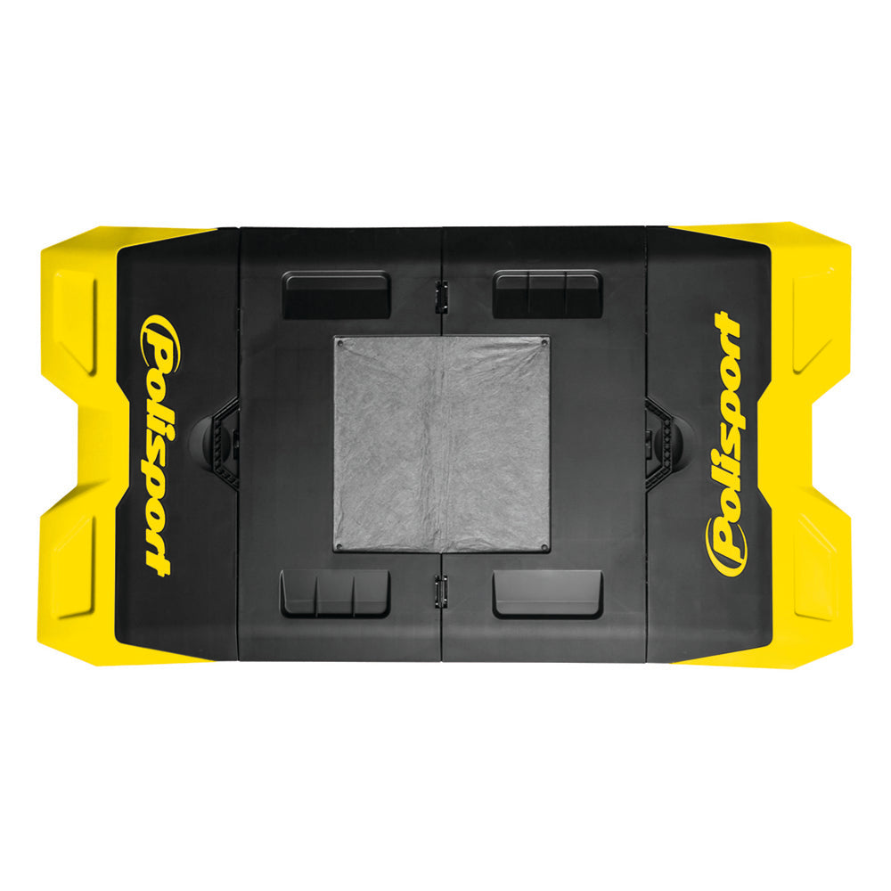 Polisport Moto Pad Bike Mat Foldable Black/Yellow
