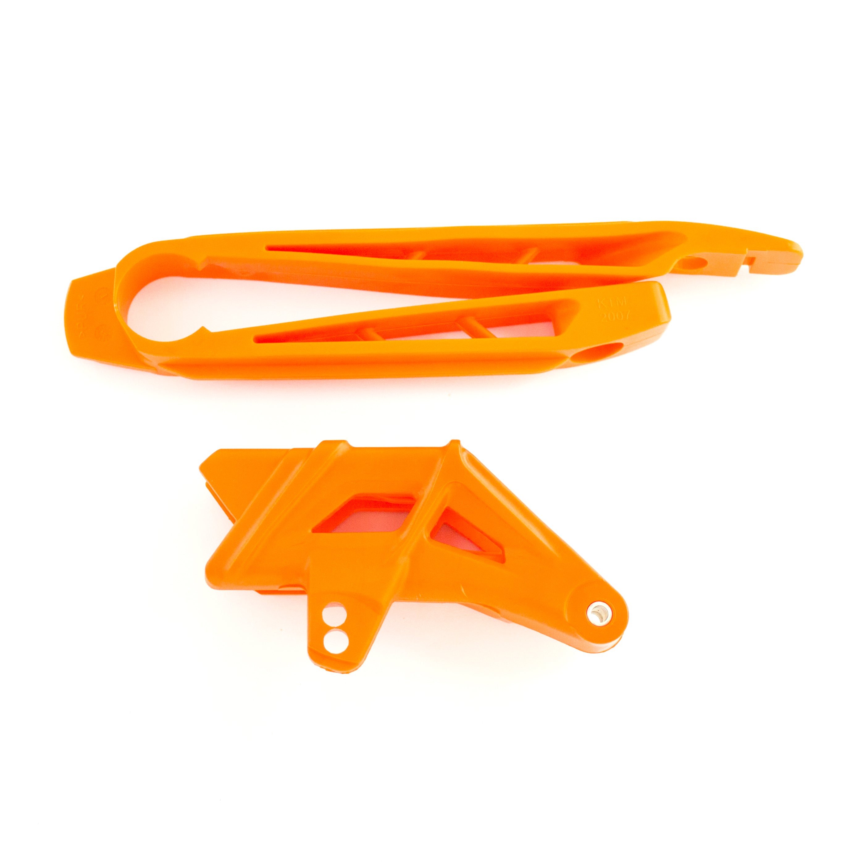 Polisport Chain Guide/Slider Kit KTM SX/SX-F 07-10, EXC 08-11 Orange
