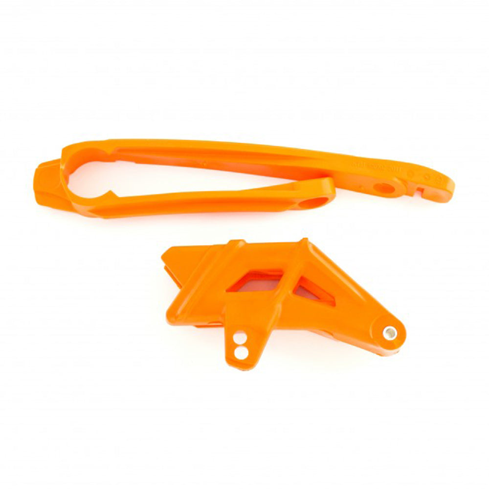 Polisport Chain Guide/Slider Kit KTM/HQV/GAS SX/SX-F/TC/FC16-22, TE/FE 17-23, MC/MC-F/EC/EC-F 21-23 Orange