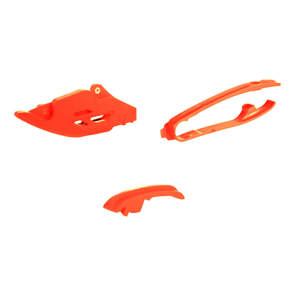 Polisport Chain Guide/Slider Kit KTM/HQV SX/SX-F 2023, TC/FC/TX/FX 2023 Orange
