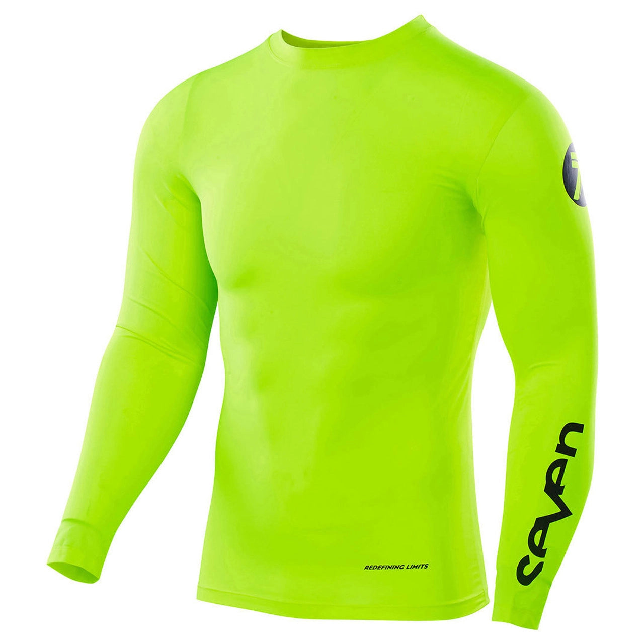 Seven MX Zero YOUTH Compression Jersey Flo Yellow