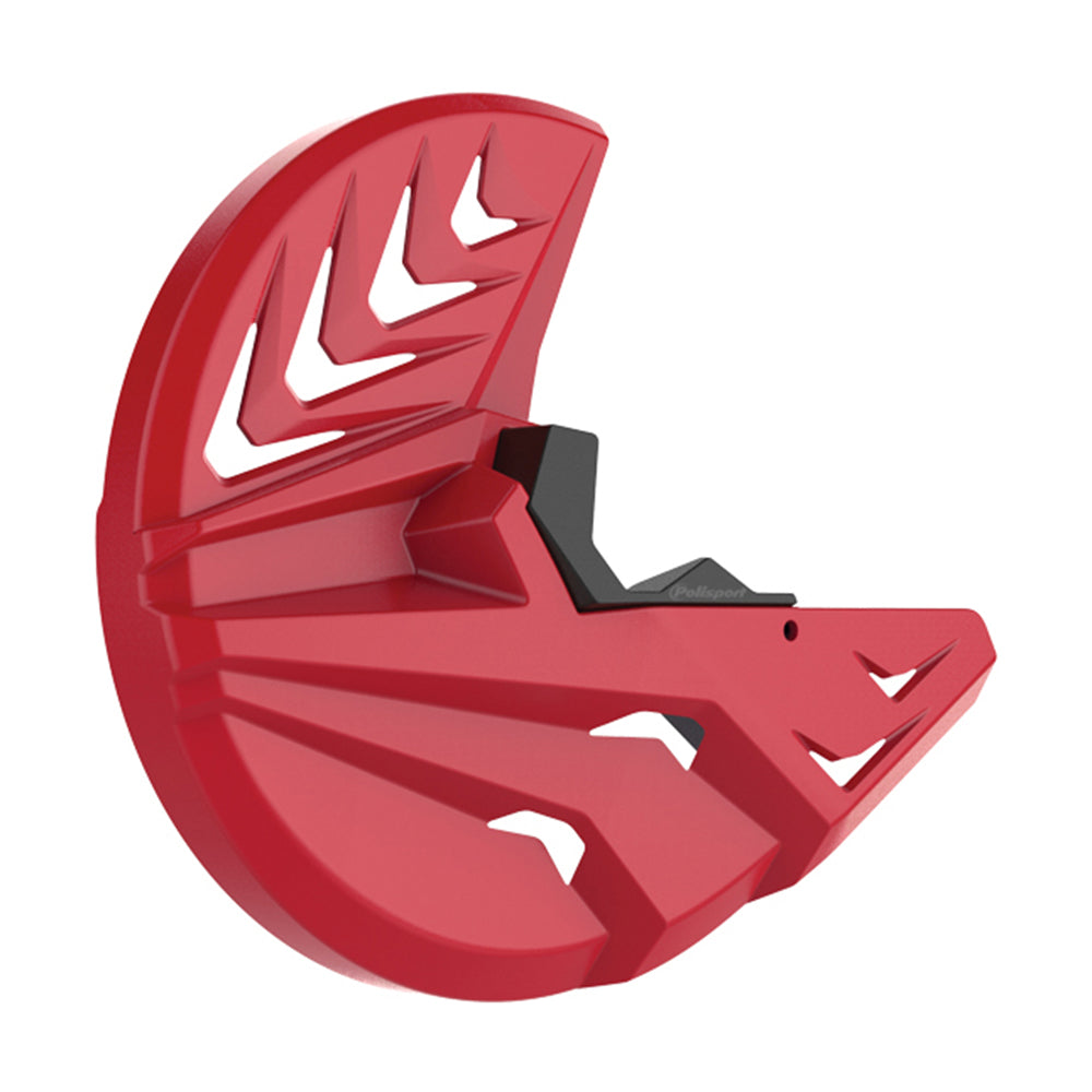 Polisport Front Disc + Bottom Fork Protector HONDA CRF250R/450R 15-23, CRF250RX/450RX 17-23 Red