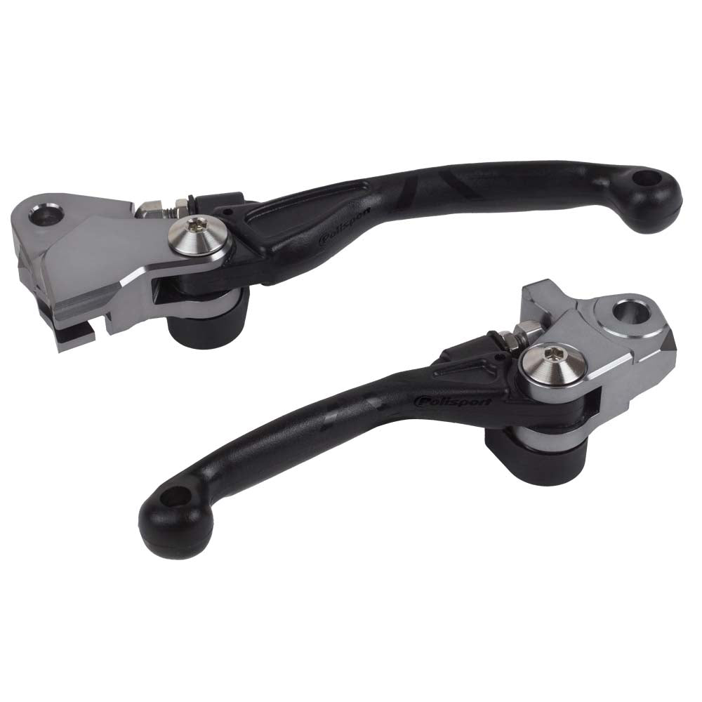 Polisport Pivot Levers HONDA CRF250R 07-23, CRF450R 07-20, CRF250RX 19-20, CRF450RX 18-20 Black