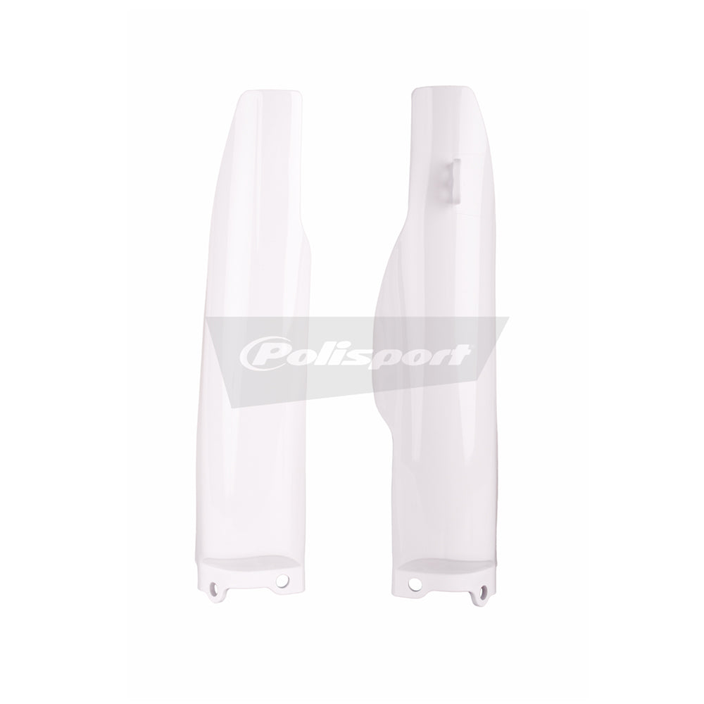 Polisport Fork Guards KAWASAKI KX125-250 04-08 KX250F/450F 04-05 RM-Z250/450 04-06 White