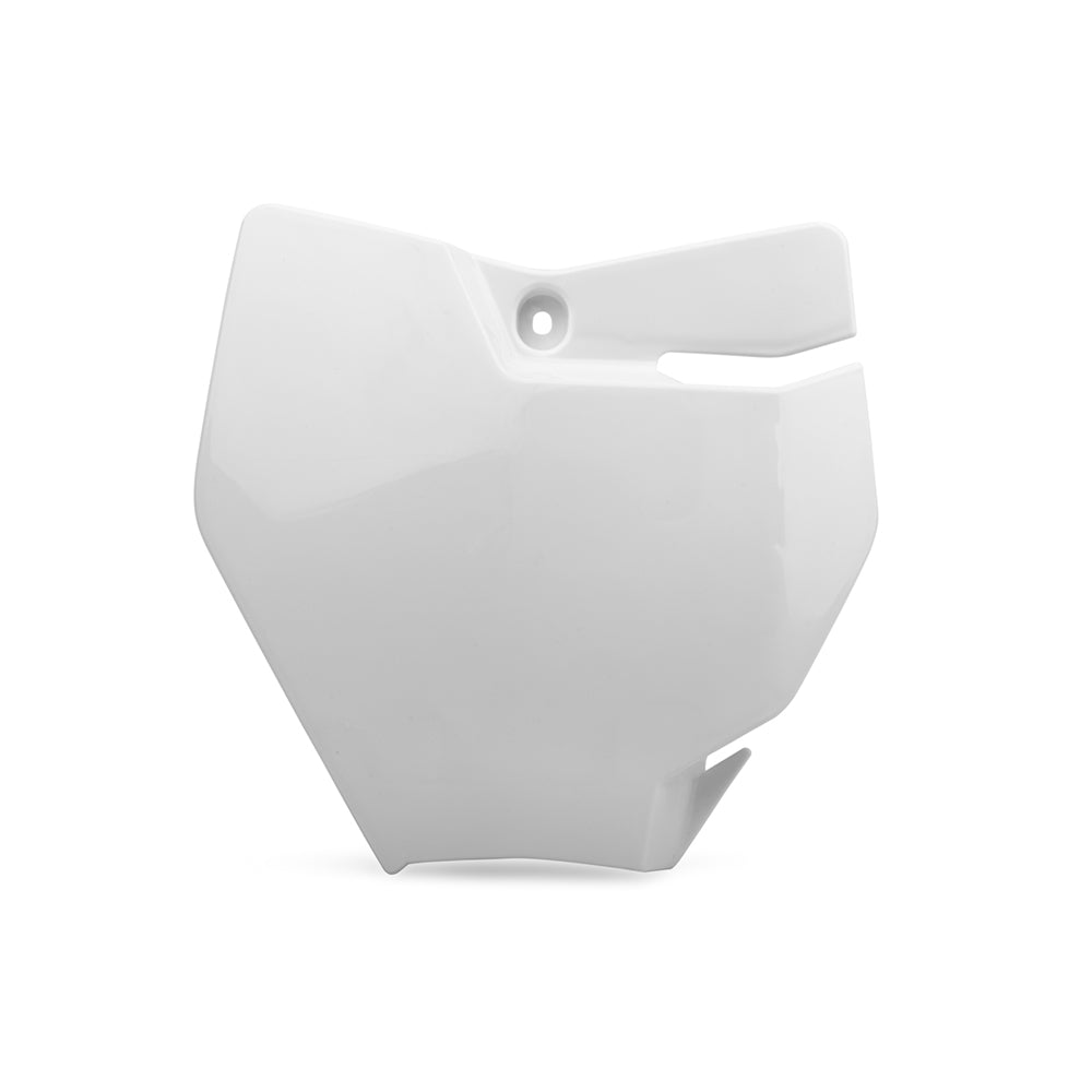 Polisport Front Number Plate KTM SX65 16-23 White