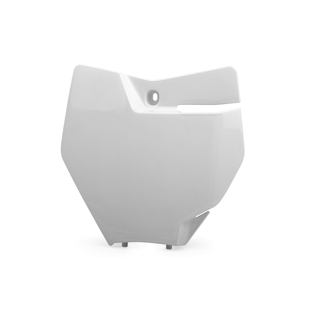 Polisport Front Number Plate KTM SX/SXF/XC/XC-F 16-18 White
