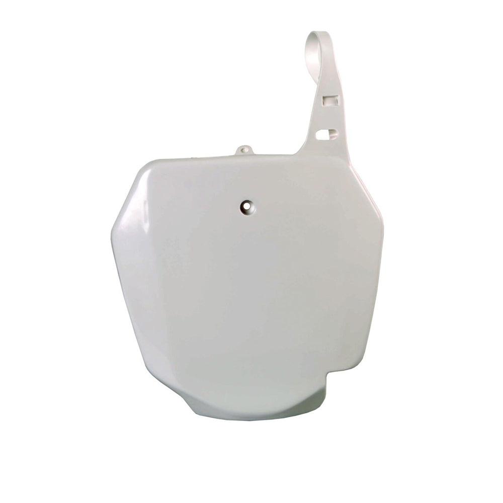 Polisport Front Number Plate SUZUKI RM85 02-23 White