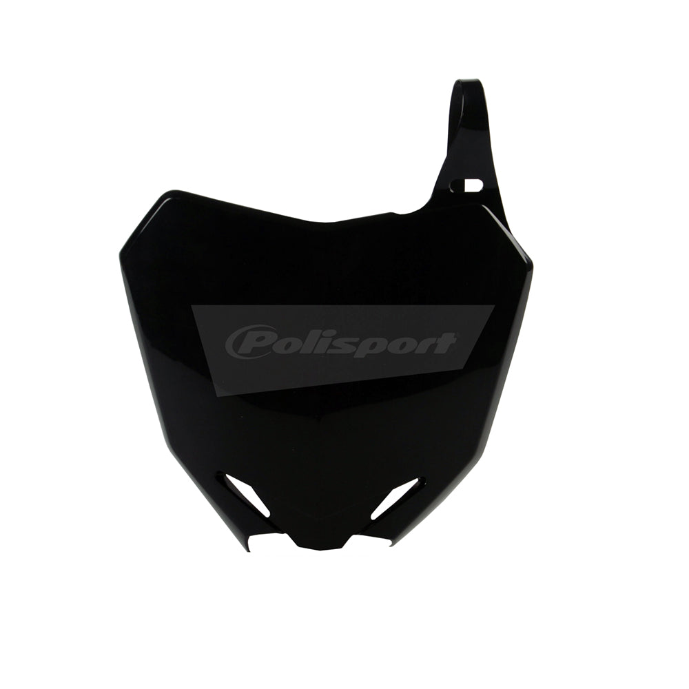 Polisport Front Number Plate SUZUKI RM-Z250 10-18, RM-Z450 08-17 Black